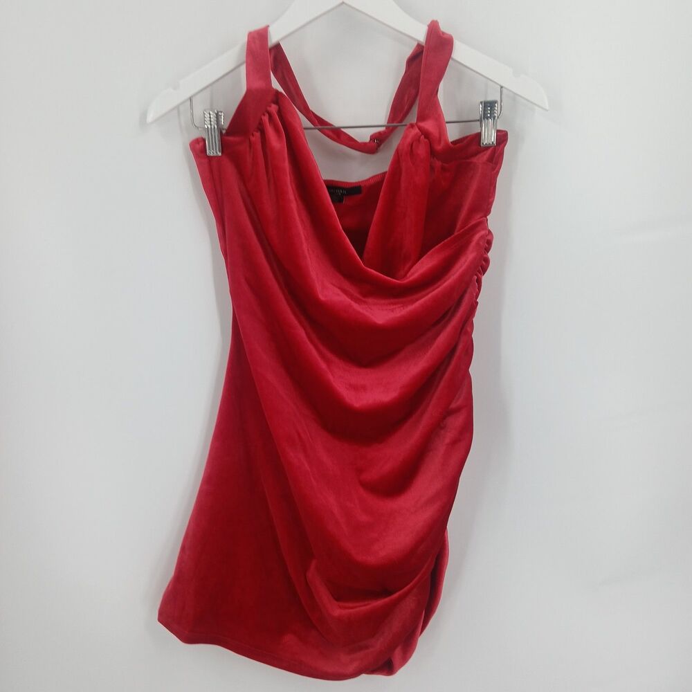 Forever 21 Red Sleeveless Mini Dress Size XL